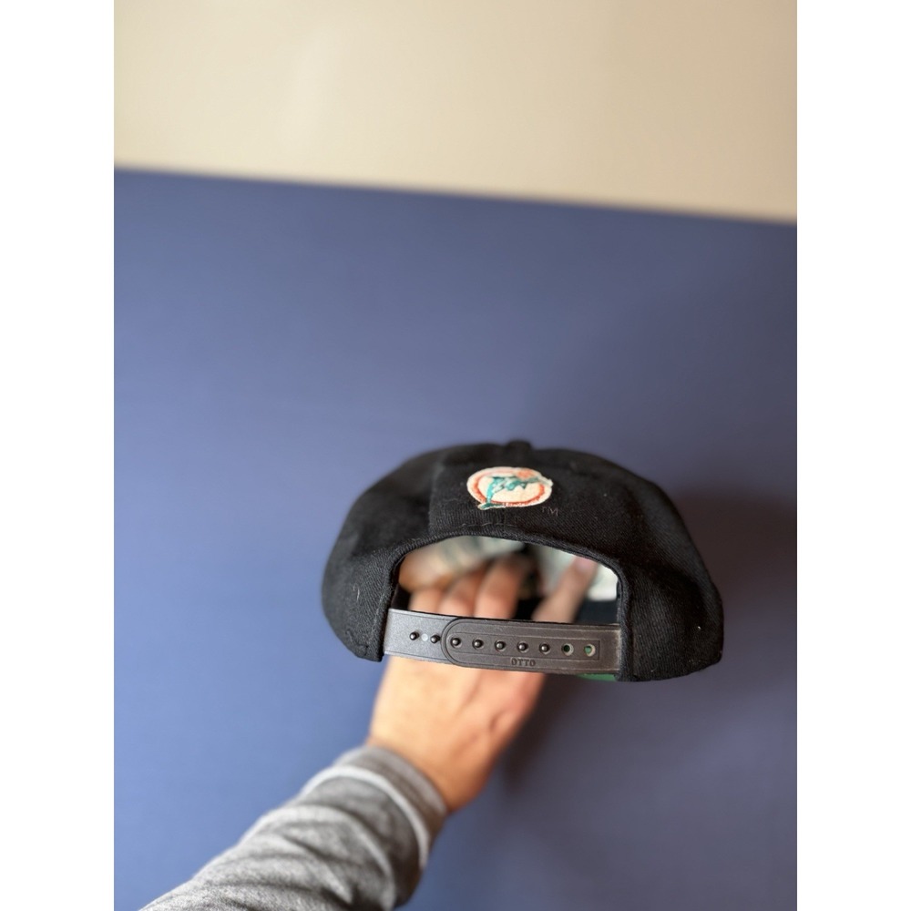 Vintage Miami Dolphins ANNCO Snapback Hat Super Bowl VII VIII Champions NFL - Picture 4 of 7